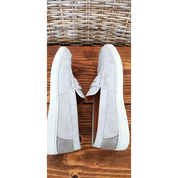 Vince Camuto Faelon Mens Light Gray Loafers 9.5 Casual Slip-On Shoes - Picture 10 of 10